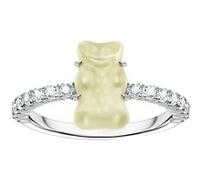Bague - THOMAS SABO - Ours d'or Blanc - Argent - Zircon blanc M