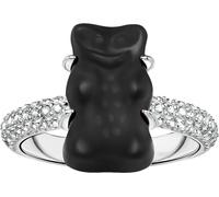 Thomas Sabo TR2478-052-11-56 Bague en argent avec ours en or noir et zirconium Femme