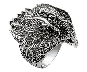 Thomas Sabo Unisex anneaux TR2066-641-11-60