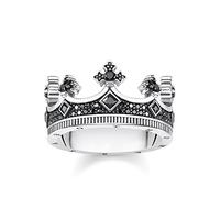 Thomas Sabo Unisexe argent sterling Oxyde de Zirconium Anneau déclaration - TR2208-643-11-68