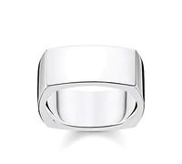 Thomas Sabo Unisexe Bague Quadrangulaire Argent Argent Sterling 925 TR2280-001-21