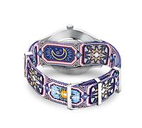 Thomas Sabo Unisexe Bracelet de Montre Code TS Nato Coloré Ciel Nocturne ZWA0322-276-30-20 MM