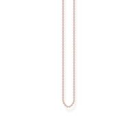 Thomas Sabo Unisexe, Femme Fine chaîne d'ancre en Or Rose Doré Or Rose 18 Carats, Argent Sterling 925 KE1105-415-40