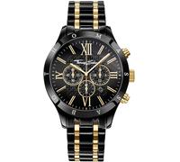 Thomas Sabo Montre pour Homme Rebel Urban Couleur Or Jaune Noir Analogique Quartz
