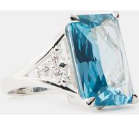 Thomas Sabo Women's Band Ring Bleu clair 50 Female