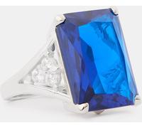 Thomas Sabo Women's Band Ring Bleu foncé 50 Female