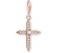 Thomas Sabo Women's Cross Pendant Charm Or rose Taille unique Female