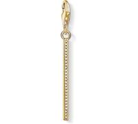 Thomas Sabo Women's Sparkling Vertical Bar Charm Couleur Or Taille unique Female