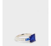 Thomas Sabo Women's Stone Band Ring Bleu foncé 48 Female