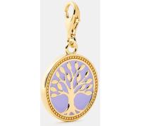 Thomas Sabo Women's Tree High-Shine Charm Violet 13 Female