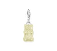 Thomas Sabo x HARIBO Charm pendentif ourson d'or blanc, argent sterling 925