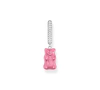Thomas Sabo x HARIBO Créole individuelle avec pendentif ourson d'or rose