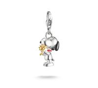 Thomas Sabo x PEANUTS Charm pendentif Snoopy avec Woodstock Friends