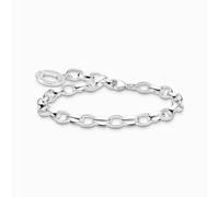 Thomas Sabo Femmes-Bracelet Charm Club Argent Sterling 925 Longeur X0032-001-12-M