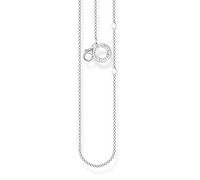 THOMAS SABO X0278-001-21 Charm Club Collier pour femme en argent sterling 925, 36,00-38,00 cm, Argent sterling, Sans objet