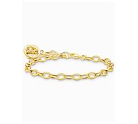 Thomas Sabo X0291-413-39-L17 Bracelet à breloques doré avec anneau logo ourso...