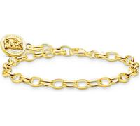 Thomas Sabo - X0291-413-39-L17 - Bracelet - Argent 925 - Femme - Ourson doré jaune - 17cm