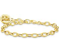 Thomas Sabo - X0291-413-39-L19 - Bracelet - Argent 925 - Femme - Ourson doré jaune - 19cm