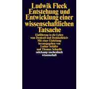 Entstehung und Entwicklung einer wissenschaftlichen Tatsache – Éditeur Suhrkamp Verlag