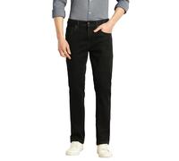 Thomas Scott Homme | Collection Cricket Club | Taille moyenne | Coupe droite | Jean stretch non marquant avec 5 poches, Noir , 38