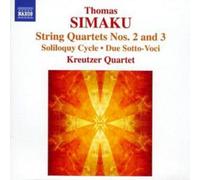 Simaku – Quatuors à cordes nos 2 et 3 / Solilo – Import – NAXOS