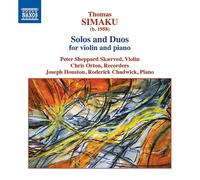 Solos et Duos pour Violon et Piano – CD – NAXOS