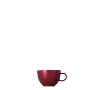 Thomas Sunny Day Tasse à thé, soucoupe, porcelaine, fuchsia / rouge, lavable en machine, 200 ml, 14642