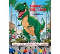 Thomas, the T.rex Escapes onto the Streets of Los Angeles