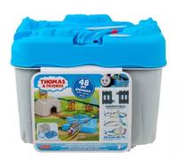 Mattel Coffret d'extension Thomas et ses amis HNP81 - 34 sections, 2 en 1 pour trains motorisés