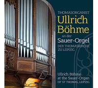 Thomasorganist Ullrich Böhme an Sauer-Orgel Der Thomaskirche Zu Leipzig
