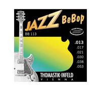 Thomastik-Infeld Cordes guitare électrique Jazz BeBop BB113 Nickel Roundwound Medium Light .013-.053