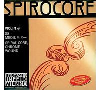 Thomastik Corde 1/2 Violon Spirocore - corde La âme Spirale, acier filé, moyen