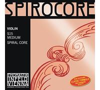 Thomastik Corde 4/4 Violon Spirocore - corde Mi âme Spirale, filé acier chromé, moyen