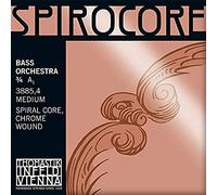 Thomastik Corde Contrebasse 3/4 Spirocore - corde La noyau spirale, filage chrome, accord d'orchestre, moyen