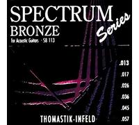 Thomastik corde Si .017 acier nu, plaquées laiton P17 pour Guitare Acoustique Spectrum jeu SB113; pour Jazz-Gitarre et Guitare électrique