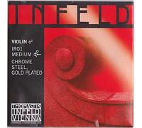 Thomastik-Infeld Corde de violon Infeld 'rouge' 4/4 – Mi acier chromé plaqué or