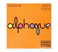 Thomastik Corde Violon ALPHAYUE 1/2, diapason 283mm/11.1" noyau acier - corde Mi noyau acier, alliage