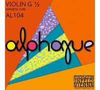 Thomastik Corde Violon ALPHAYUE 1/2, diapason 283mm/11.1" noyau synthétique - corde Sol noyau synthétique, filé Monel