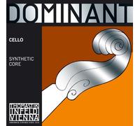 Thomastik Corde Violoncelle 3/4 Dominant - corde La noyau plein nylon, filé chrome, moyen