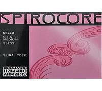 Thomastik Corde Violoncelle 4/4 Spirocore - corde La noyau spirale, filé chrome, légere