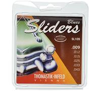 Thomastik Cordes Guitare électriques Sliders Blues Series Jeu SL109 Light .009-.043w