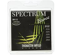 Thomastik Cordes pour Guitare Acoustique Spectrum Bronze Series sans nickel jeu SB112 medium light .012-.054
