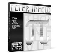 Thomastik Cordes Violon Noyau synthétique Peter Infeld, Jeu 4/4 avec Mi Platine