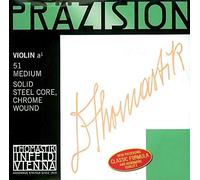 Thomastik Cordes Violon Präzision Acier noyau plein, Jeu 1/4 moyen