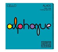 Thomastik Infeld Cordes pour violoncelle Jeu 3/4 (Al400.34) Noyau plein nylon, tension moyenne