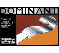 Thomastik-Infeld Corde violon 4/4 Dominant – Mi acier nu, noyau plein nylon moyen, boucle 129MS