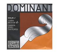 Thomastik-Infeld Dominant corde de violon mi 4/4 - corde simple (129SN), âme acier, étamée nue, tension moyenne