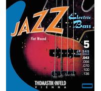 Thomastik corde Mi .100 noyau rond en acier, filage en alliage de nickel à plat long scale 34" JF34100 pour Basse Électrique Jazz jeu JF345, JF344, JF346