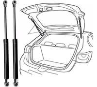 THOMIX 2 Pièces Voiture Verin Hydraulique de Coffre pour Opel Insignia A Hatchback (G09) 2008-2017 (OEM:871024235)-49.9cm, Vérins à Gaz Hayon Arrière Amortisseurs Ressort de Levage Tige