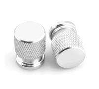 THOMIX Capuchon de Noyau de Valve de Moto pour BWM R1200RT R1200 1200 RT R 1200RT, Moto Bouchon de Valve, Véhicule Roue Pneu Valve Tige Capuchons, Bouchons de Valve de Pneu,D Silver